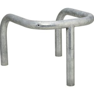 Estribo de protección pintado sobre galva Ø 60 mm