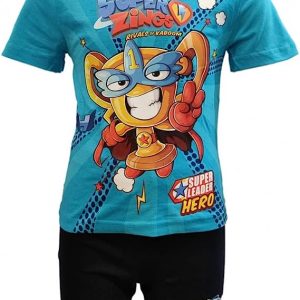 Pijama Superthings manga corta