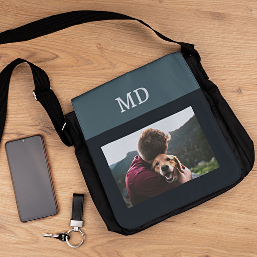 Bolso bandolera textil personalizado - Imagen 7